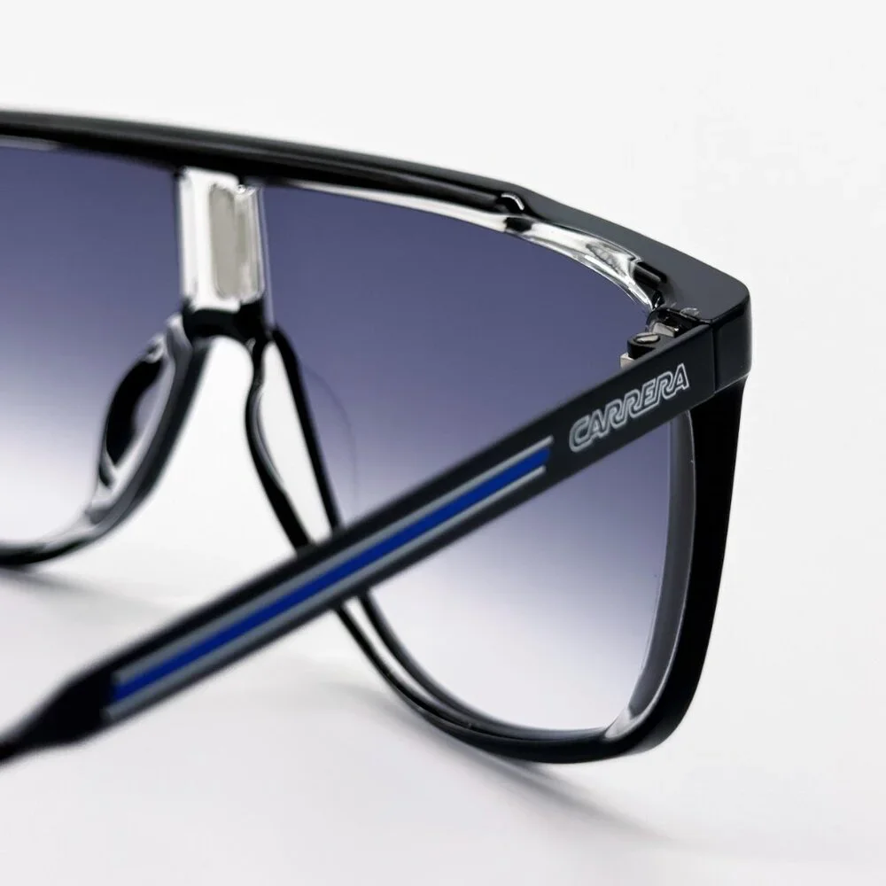 NEW CARRERA 1056/S 0D51 SUNGLASSES MEN BLACK SQUARE EYEWEAR CARRERA
